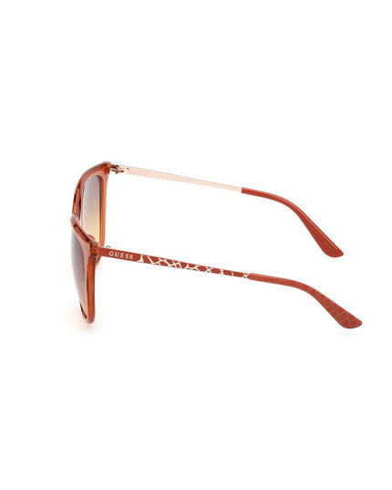 Guess Orange Resin Sunglasses