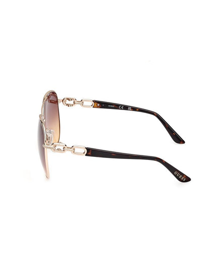 Guess Gold Metal Sunglasses