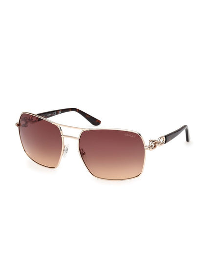 Guess Gold Metal Sunglasses