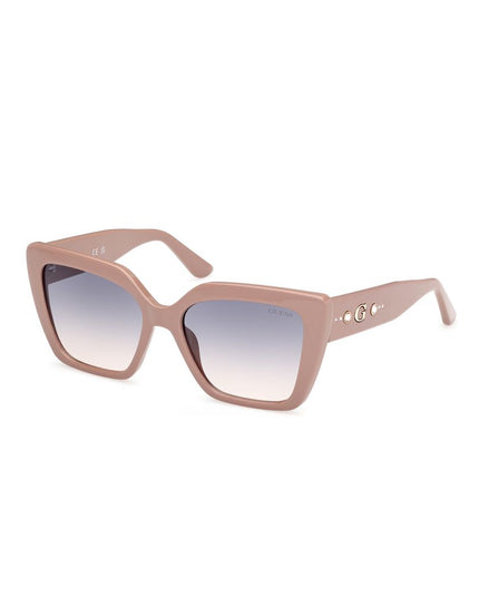 Guess Beige Resin Sunglasses