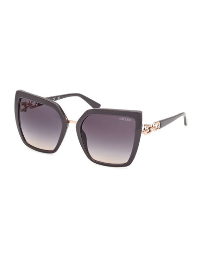 Guess Gray Resin Sunglasses