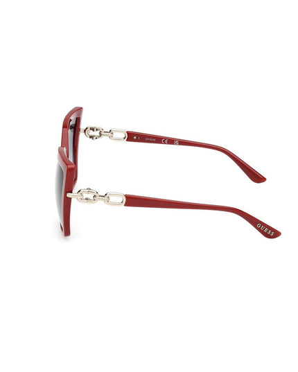 Guess Red Resin Sunglasses