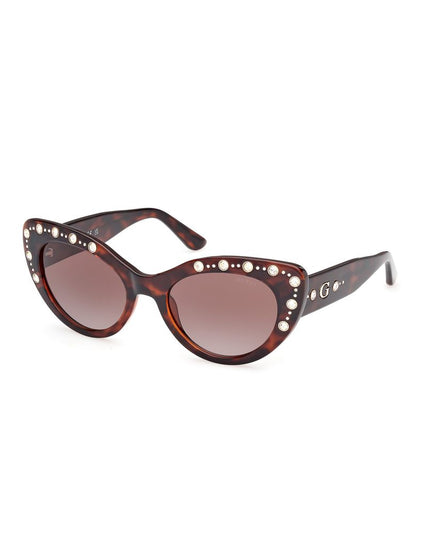 Guess Brown Resin Sunglasses