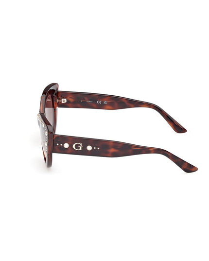 Guess Brown Resin Sunglasses