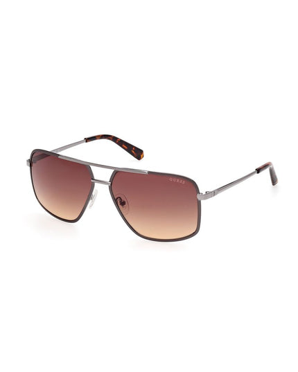 Guess Gray Metal Sunglasses