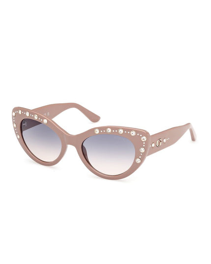 Guess Beige Resin Sunglasses