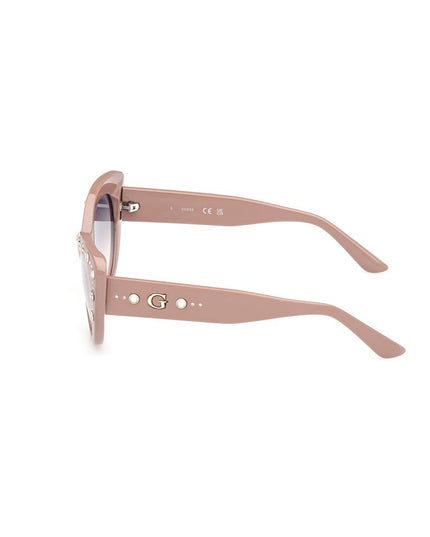 Guess Beige Resin Sunglasses