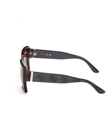 Guess Brown Resin Sunglasses