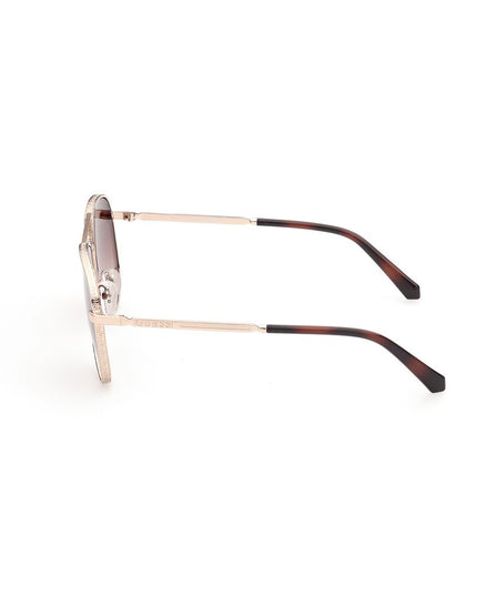 Guess Gold Metal Sunglasses