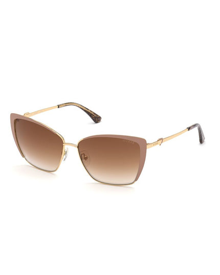 Guess Beige Metal Sunglasses