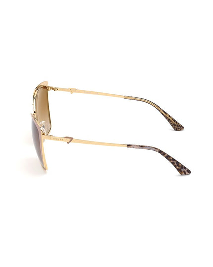 Guess Beige Metal Sunglasses
