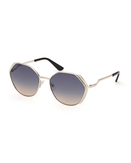 Guess Gold Metal Sunglasses