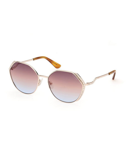Guess Gold Metal Sunglasses