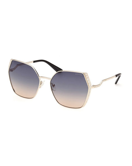 Guess Gold Metal Sunglasses