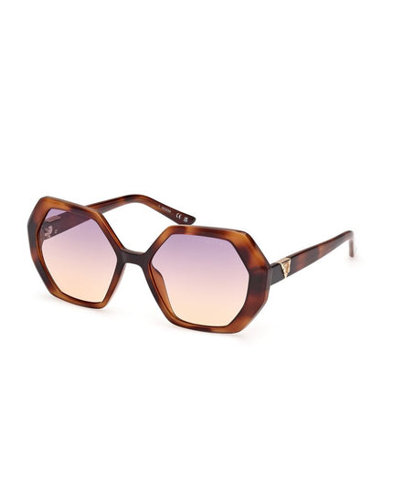 Guess Brown Resin Sunglasses