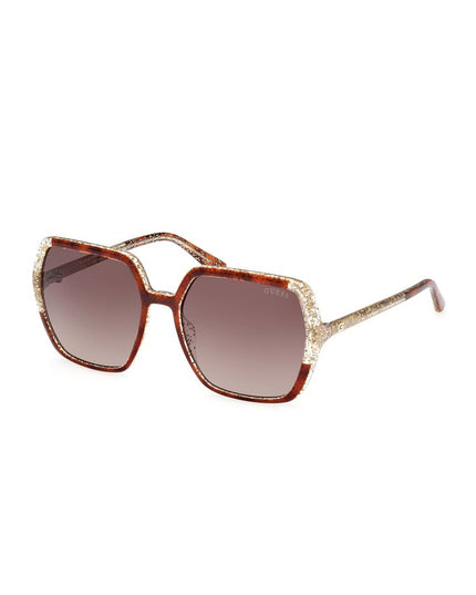 Guess Brown Resin Sunglasses