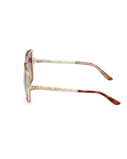 Guess Brown Resin Sunglasses