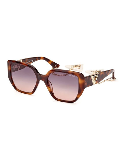 Guess Brown Acetate Sunglasses