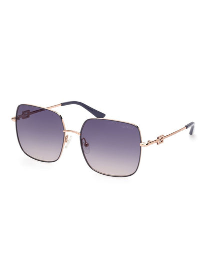 Guess Gray Metal Sunglasses