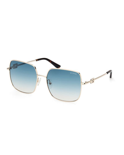 Guess Gold Metal Sunglasses