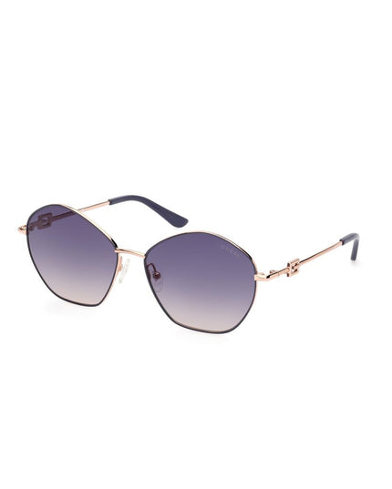 Guess Gray Metal Sunglasses