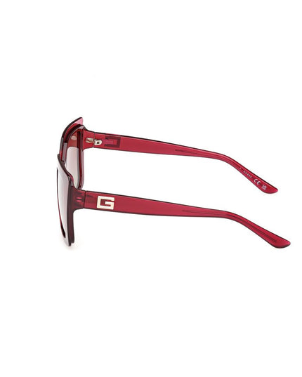 Guess Red Resin Sunglasses