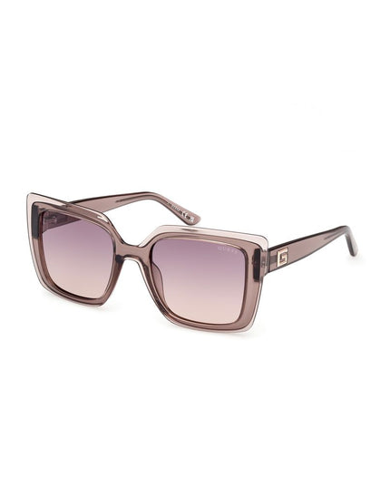 Guess Beige Resin Sunglasses