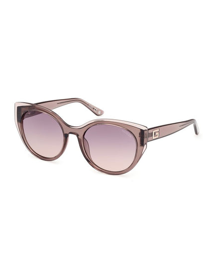 Guess Beige Resin Sunglasses