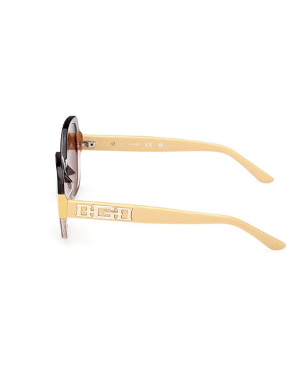 Guess Yellow Resin Sunglasses
