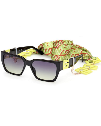 Guess Yellow Resin Sunglasses