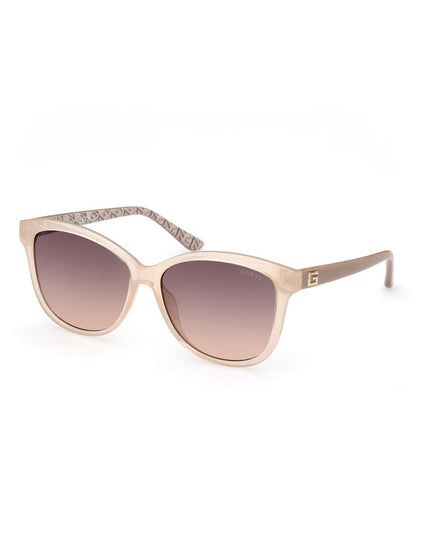 Guess Beige Resin Sunglasses