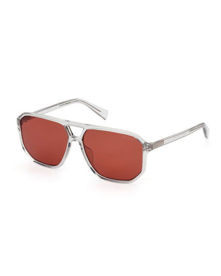 Guess Gray Resin Sunglasses