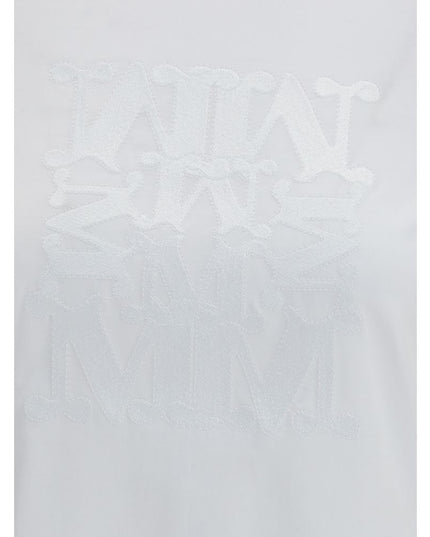Max Mara White Cotton T-Shirt