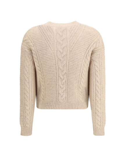 Max Mara Beige Polyamide Sweatshirt