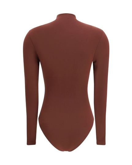 Wolford Bordeaux Polyamide Top