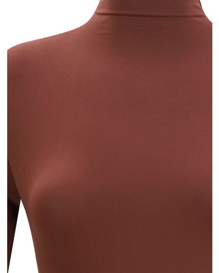 Wolford Bordeaux Polyamide Top