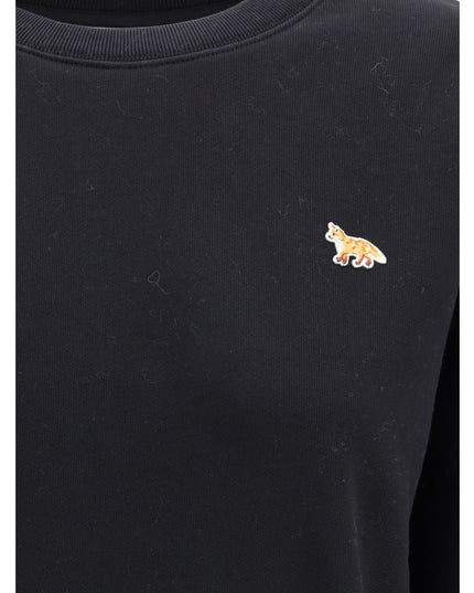 Maison Kitsuné Black Cotton Sweatshirt
