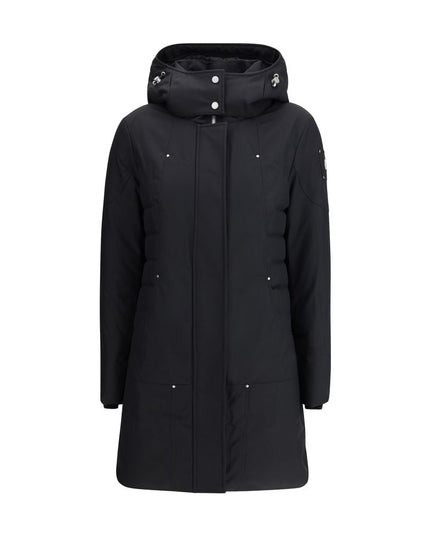 Moose Knuckles Black Polyester Parka