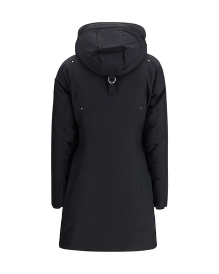 Moose Knuckles Black Polyester Parka