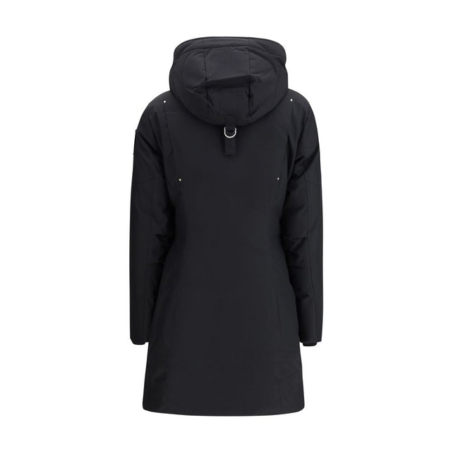 Moose Knuckles Black Polyester Parka