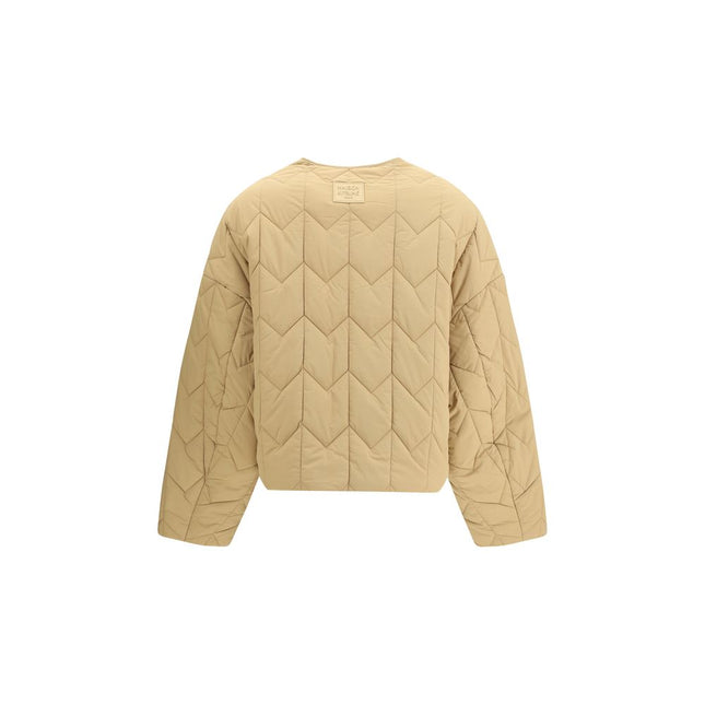 Maison Kitsuné Brown Polyamide Shell Jacket
