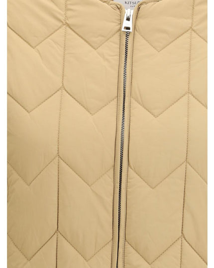 Maison Kitsuné Brown Polyamide Shell Jacket