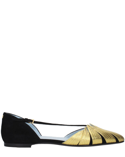 Valentino Garavani Black Leather Sandals