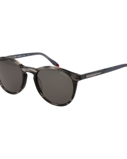 Hackett Gray Plastic Sunglasses
