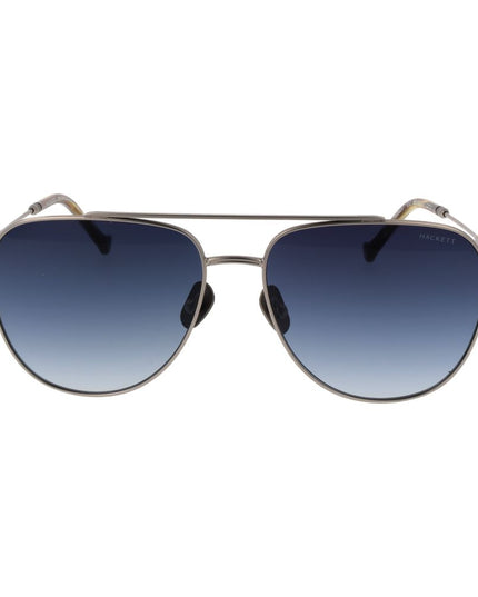 Hackett Silver Metal Sunglasses