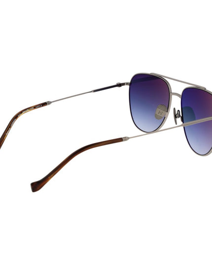 Hackett Silver Metal Sunglasses