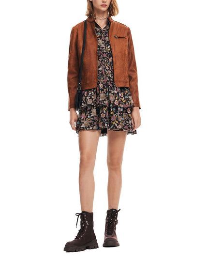 Desigual Brown Polyester Clothing