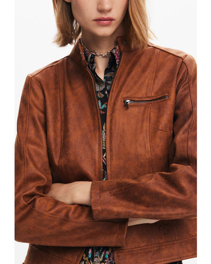 Desigual Brown Polyester Clothing