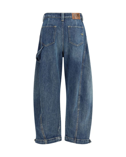 PINKO Blue Cotton Jeans Denim