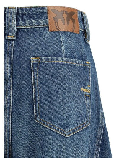 PINKO Blue Cotton Jeans Denim